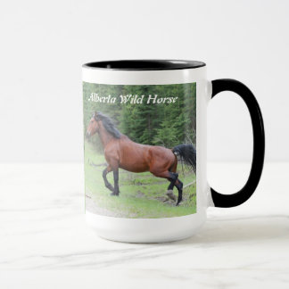 Mug "Puissance cheval sauvage d'Alberta   dans