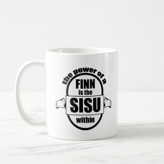 Mug Puissance de Finn de SISU (Gauche)
