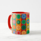 Mug Puissance de flux dans les lignes (Devant gauche)