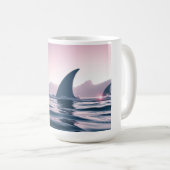Mug Puissance de l'Aileron de Requin (Devant droit)