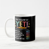 Mug Puissance de l'enseignant encore Mentalité de croi (Gauche)