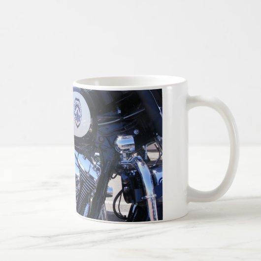 Mug "Puissance de moto de police " (Droite)