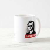 Mug Puissance de Pantsuit -- Élection présidentielle (Devant droit)
