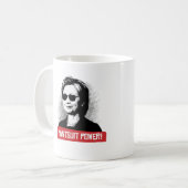 Mug Puissance de Pantsuit -- Élection présidentielle (Devant gauche)