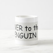 Mug Puissance de PIÈCE EN T au pingouin (Centre)
