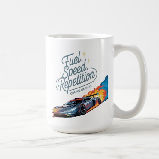 Mug Puissance de vitesse (Droite)