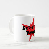 Mug Puissance d'écriture sainte (Devant gauche)