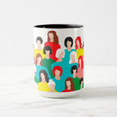 Mug Puissance des filles (Centre)