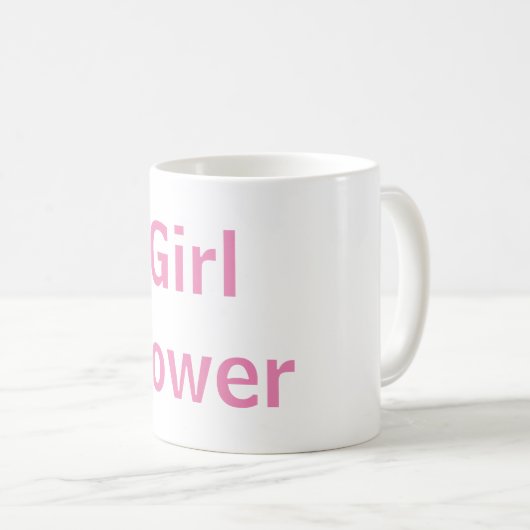 Mug puissance des filles (Devant droit)