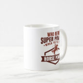 Mug Puissance du cheval (Devant droit)