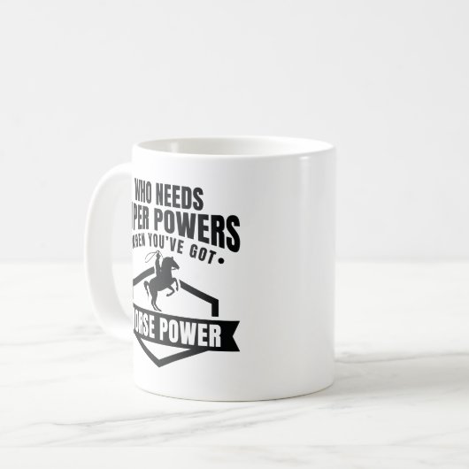 Mug Puissance du cheval (Devant gauche)