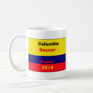 Mug Puissance du football de la Colombie