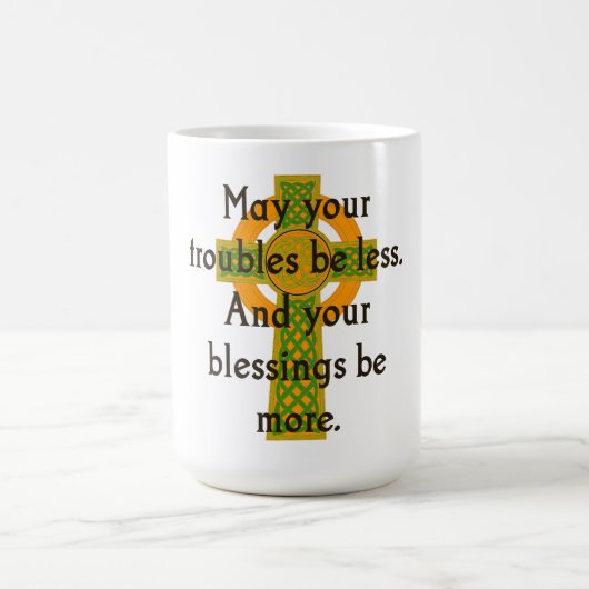 Mug Puisse Vos Problèmes Être Moins - Citation Irlanda (Centre)