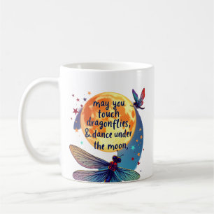 Mug Puissiez-vous toucher les libellules et les étoile