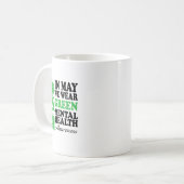 Mug Puissions-nous porter le vert pour la sensibilisat (Devant gauche)