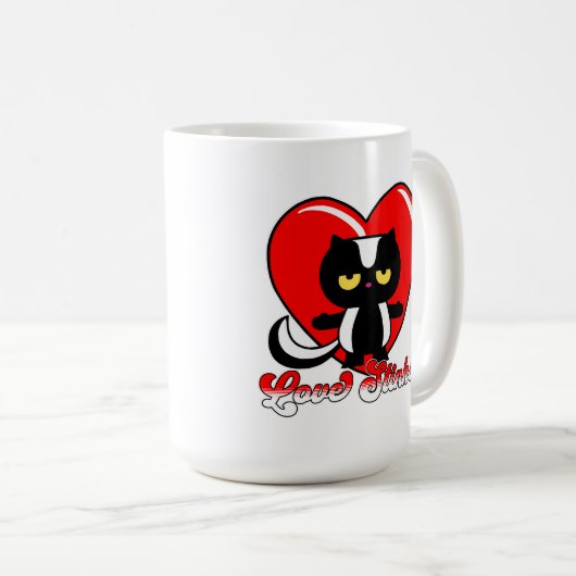 Mug Puits d'amour rétro (Devant droit)
