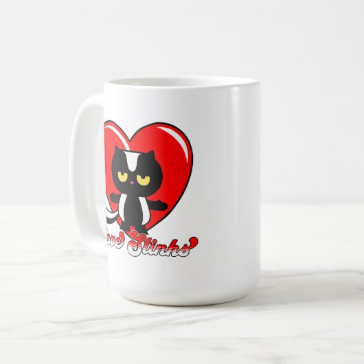 Mug Puits d'amour rétro (Devant gauche)