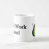 Mug Puits vert encourageant drôle d'appui renversé (Centre)