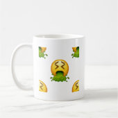 Mug puking émoji (Gauche)