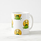 Mug puking émoji (Devant droit)