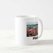 Mug Pula Croatia City View Peinture (Devant droit)