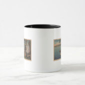 Mug Pulaski, NY Vue du canot, Camping, Tente, Lac (Centre)