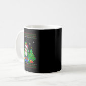 Mug Pulin Pull Christmas Tree Chapeau de Père Noël Ber (Devant gauche)