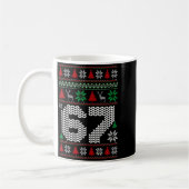 Mug Pull Noël Laid 67 Six Seven 6 7 Mème Drôle (Gauche)