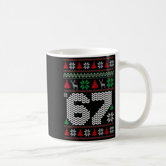 Mug Pull Noël Laid 67 Six Seven 6 7 Mème Drôle (Droite)