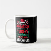Mug Pull Ugly de Noël en Juillet Drôle d'Inflation (Gauche)