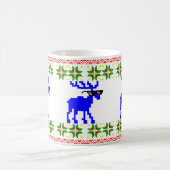 Mug Pull Ugly Sweater (Fais avec) Renne de Noël (Centre)