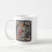 Mug Pullin Wire Jusqu'À Ce Que Je Retire Skeleton Elec (Gauche)