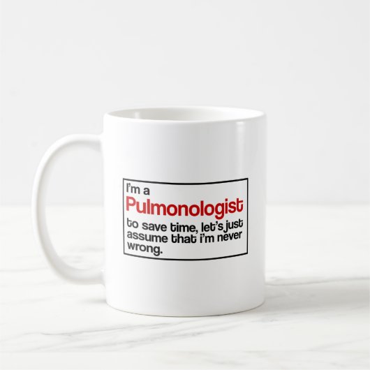 Mug Pulmonologue (Gauche)