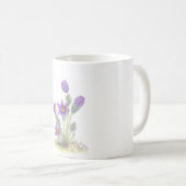 Mug Pulsatilla vulgaris - customisé (Devant droit)