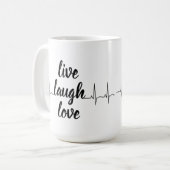 Mug pulsation minimaliste (Devant gauche)