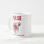 Mug Pulse cardiaque (Devant gauche)