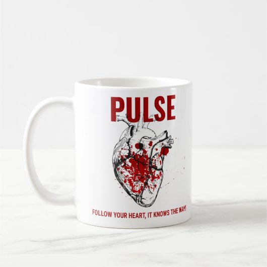 Mug Pulse cardiaque (Gauche)