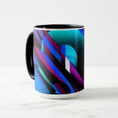 Mug "Pulse géométrique" (Devant gauche)