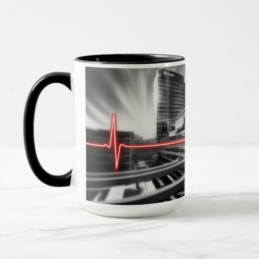 Mug Pulse of Life : Là où la médecine rencontre les ba (Gauche)