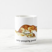 Mug puma de partie-pooping (Centre)