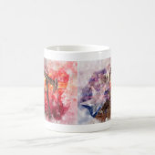 Mug Pumpjack Texan icône aquarelle avec Texas Flag (Centre)