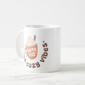 Mug Pumpkin Spice and Cozy vibes – Cute Fall PSL (Devant gauche)