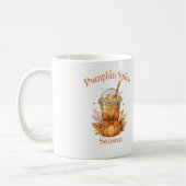 Mug Pumpkin Spice Season Fall Autumn Coquette Bow (Gauche)