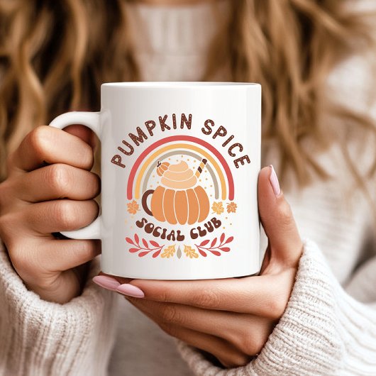 Mug Pumpkin Spice Social Club – Cute Fall PSL
