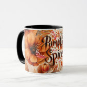 Mug Pumpkin Spice Whimsical Thanksgiving (Devant gauche)