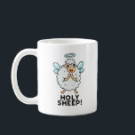 Mug Pun animal amusant pour le mouton Saint<br><div class="desc">Saint mouton Funny Animal Pun présente un mignon mouton. Un cadeau de jeu de mots parfait pour la famille et les amis qui aiment les mignons puns de mouton animal.</div>