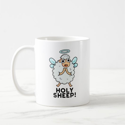 Mug Pun animal amusant pour le mouton Saint (Gauche)