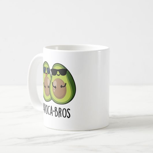Mug Pun Avoca-bros amusant Avocado (Devant gauche)