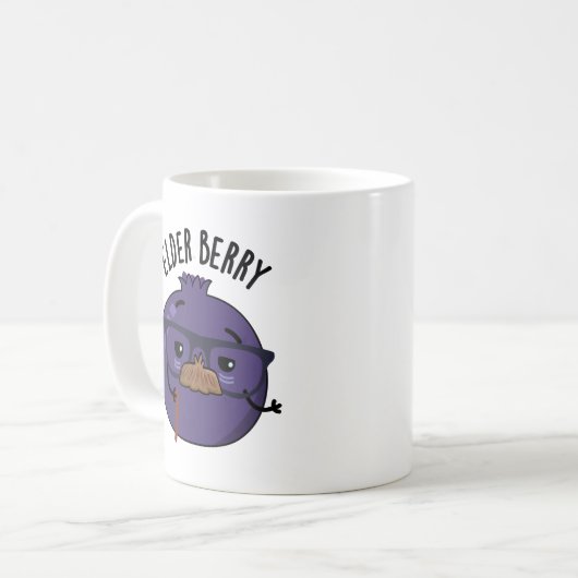 Mug Pun de Berry Amusant aux Anciens (Devant gauche)