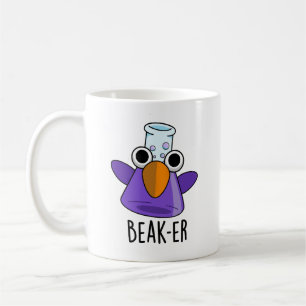 Mug Pun de chimie drôle Beak-er